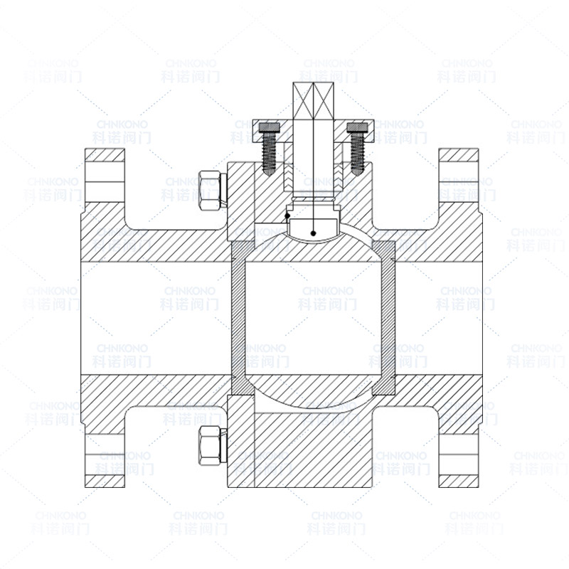 软密封锻钢（自由锻）法兰球阀