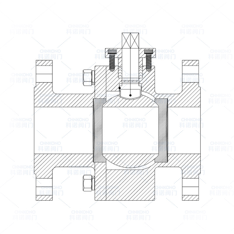 硬密封锻钢（自由锻）法兰球阀